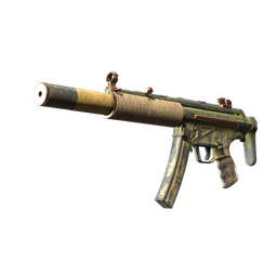 MP5-SD | Savannah Halftone (Battle-Scarred)