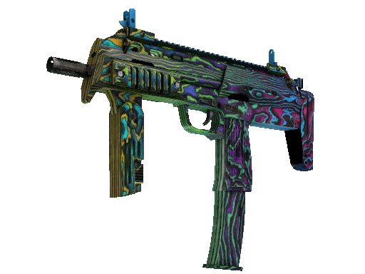 StatTrak™ MP7 | Neon Ply (Minimal Wear)