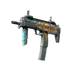 StatTrak™ MP7 | Just Smile (Battle-Scarred)