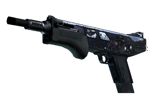 MAG-7 | Navy Sheen (Well-Worn)