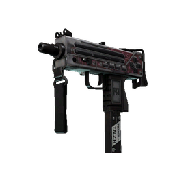 MAC-10 | Button Masher (Battle-Scarred)