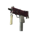MAC-10 | Red Filigree (Field-Tested)