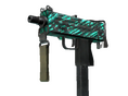 MAC-10 | Malachite (Battle-Scarred)