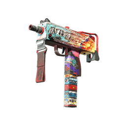 Souvenir MAC-10 | Derailment (Field-Tested)