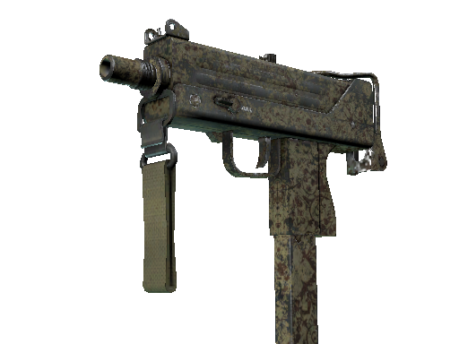 MAC-10 | Sienna Damask (Battle-Scarred)