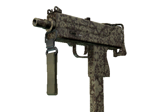 MAC-10 | Sienna Damask (Well-Worn)