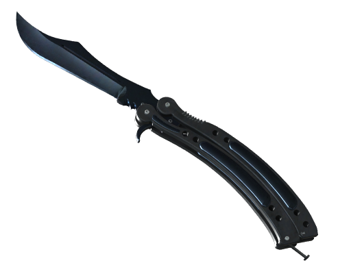 Butterfly Knife | Blue Steel image