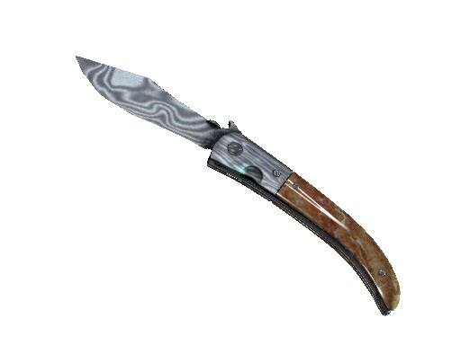 Navaja Knife | Damascus Steel image