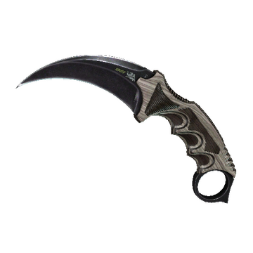 Steam Market :: for ☆ Karambit | Black Laminate New)