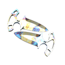 ★ Shadow Daggers | Case Hardened (Well-Worn)