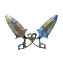 ★ Shadow Daggers | Case Hardened (Well-Worn)