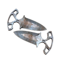 ★ Shadow Daggers | Rust Coat (Well-Worn)