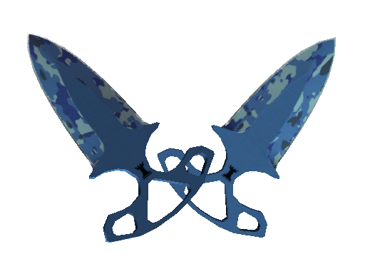 ★ StatTrak™ Shadow Daggers | Bright Water (Minimal Wear)