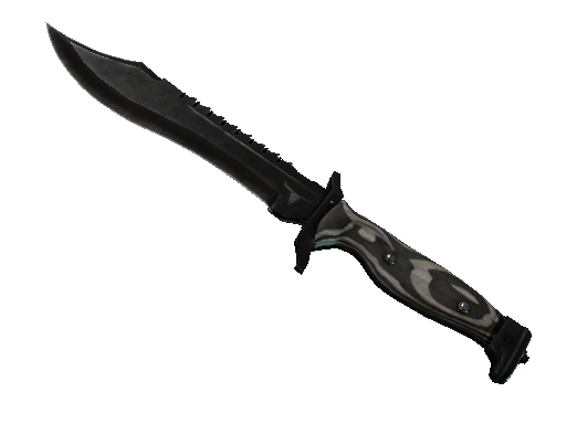 ★ StatTrak™ Bowie Knife | Black Laminate (Battle-Scarred)