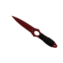 ★ Skeleton Knife | Crimson Web (Well-Worn)