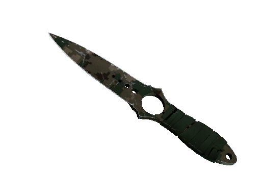 ★ StatTrak™ Skeleton Knife | Forest DDPAT (Battle-Scarred)