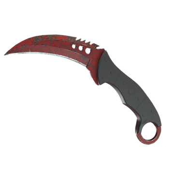 ★ StatTrak™ Talon Knife | Crimson Web (Well-Worn)