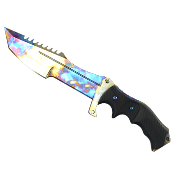 ★ StatTrak™ Huntsman Knife | Case Hardened (Well-Worn)