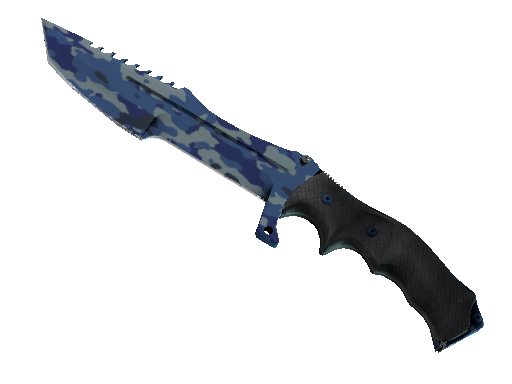 ★ Huntsman Knife | Bright Water (Battle-Scarred)