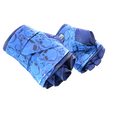 ★ Hand Wraps | Cobalt Skulls (Well-Worn)