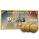 Paris 2023 Viewer Pass + 3 Souvenir Tokens