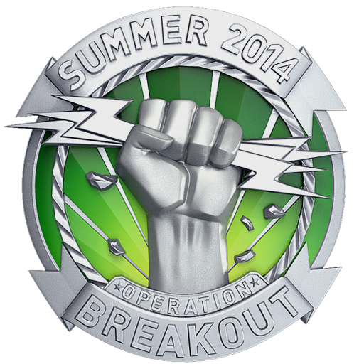 Silver Operation Breakout Coin