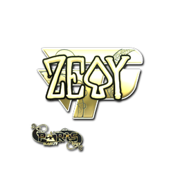 Sticker | zevy (Gold) | Paris 2023 image