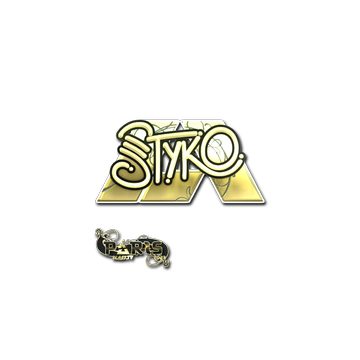 Steam Community Market :: Listings for Sticker | STYKO (Gold 