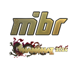Sticker | MIBR (Gold) | Shanghai 2024
