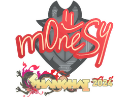 Sticker | m0NESY | Shanghai 2024