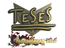 Sticker | TeSeS (Gold) | Shanghai 2024