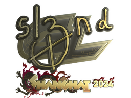 Sticker | sl3nd (Gold) | Shanghai 2024