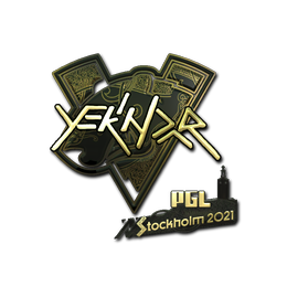 Sticker | YEKINDAR (Gold) | Stockholm 2021 image