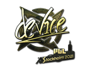 Sticker | device (Gold) | Stockholm 2021