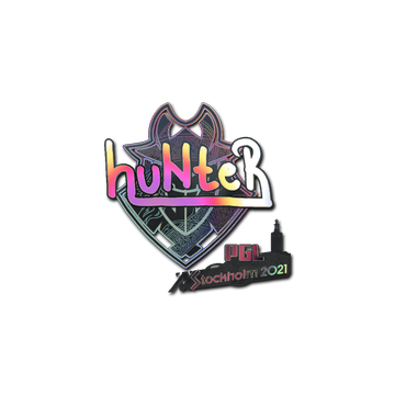 Steam Community Market :: Listings for Sticker | huNter- (Holo ...