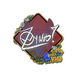 Sticker | ZywOo (Glitter) | Rio 2022 image