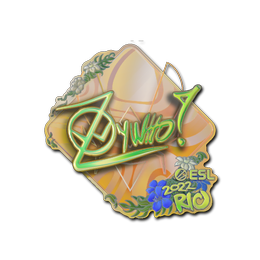 Sticker | ZywOo (Holo) | Rio 2022 image