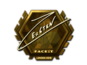 Sticker | Ex6TenZ (Gold) | London 2018