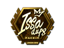 Sticker | ISSAA (Gold) | London 2018