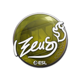 Sticker | Zeus | Katowice 2019 image