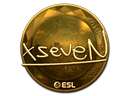 Sticker | xseveN (Gold) | Katowice 2019