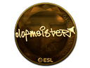 Sticker | olofmeister (Gold) | Katowice 2019