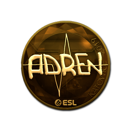 Sticker | AdreN (Gold) | Katowice 2019 image