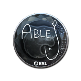 Sticker | ableJ (Foil) | Katowice 2019 image