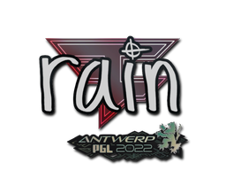 Sticker | rain | Antwerp 2022