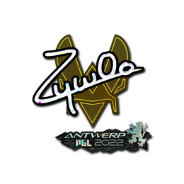 Sticker | ZywOo (Glitter) | Antwerp 2022 image