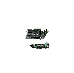 Sticker | exit (Glitter) | Antwerp 2022