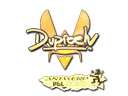 Sticker | dupreeh (Holo) | Antwerp 2022