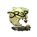 Sticker | drop (Gold) | Antwerp 2022