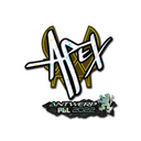 Sticker | apEX (Glitter) | Antwerp 2022